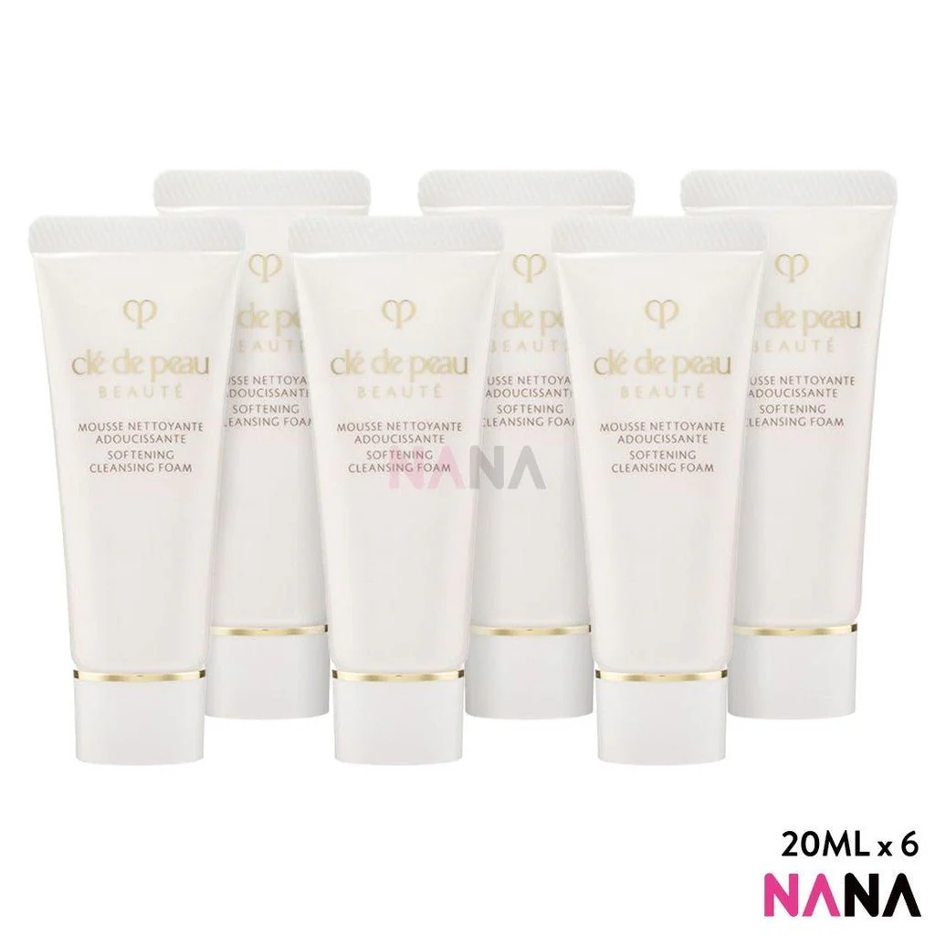 Cle De PEAU Softening Cleansing Foam Sample Pack (20ml x 6/3) - Image 5