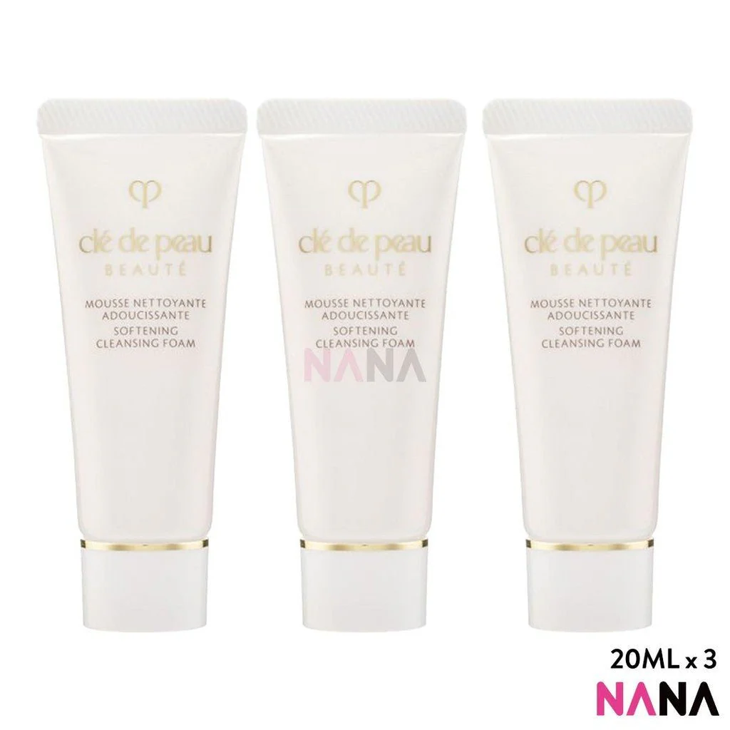 Cle De PEAU Softening Cleansing Foam Sample Pack (20ml x 6/3) - Image 6