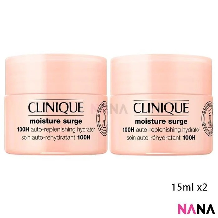 CLINIQUE Moisture Surge 100H Auto-Replenishing Hydrator Sample Pack (15ml x 2/4) - Image 5