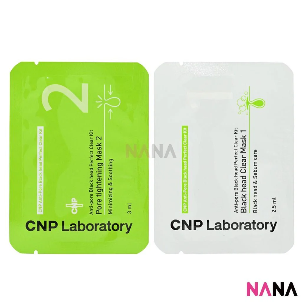 CNP Laboratory Anti-pore Black Head Clear Kit 4Set - Image 3