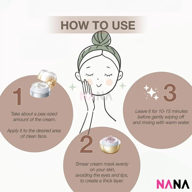 Cocochi Cosme Ag Ultimate Facial Cream Mask 90g - Image 5
