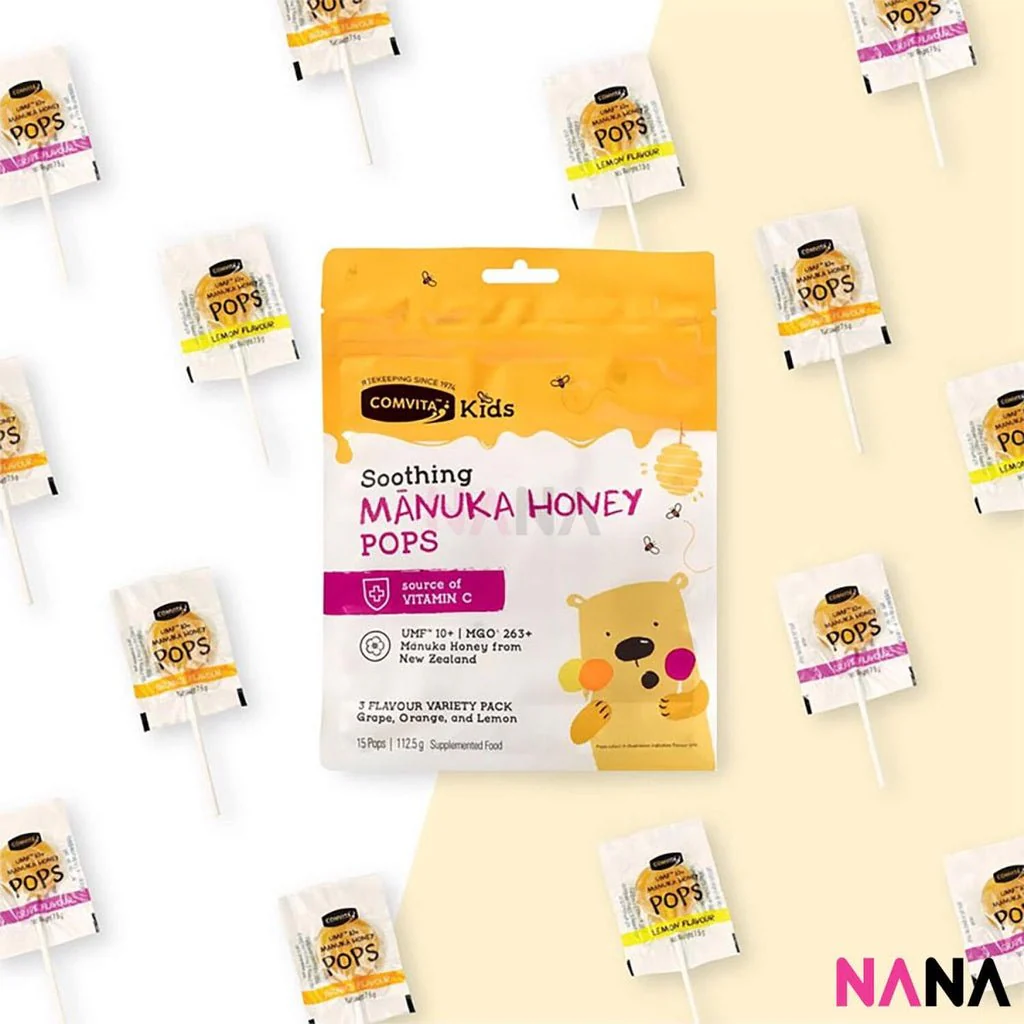 Comvita Kid Soothing Manuka 15 Pops 3 Flavours 15 Pops/112.5g - Image 4