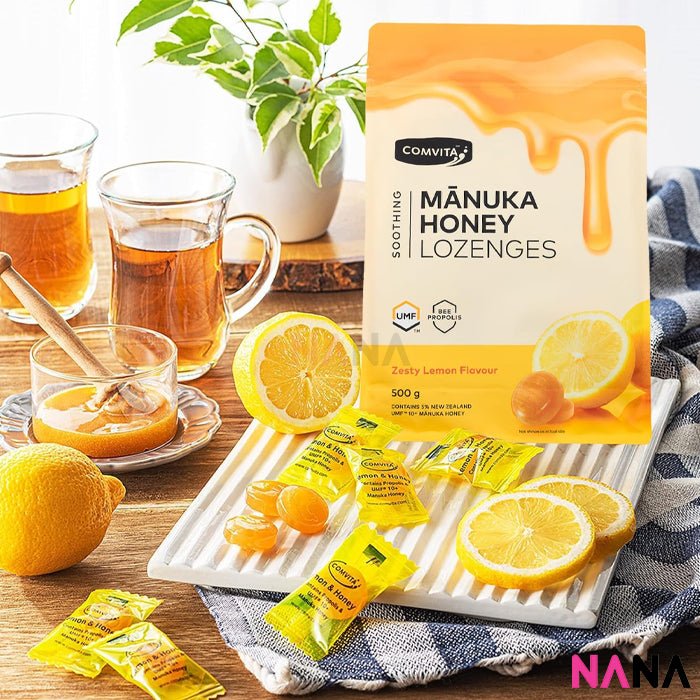 Comvita Manuka Honey Lozenges L&H - Lemon Flavour 500g - Image 3