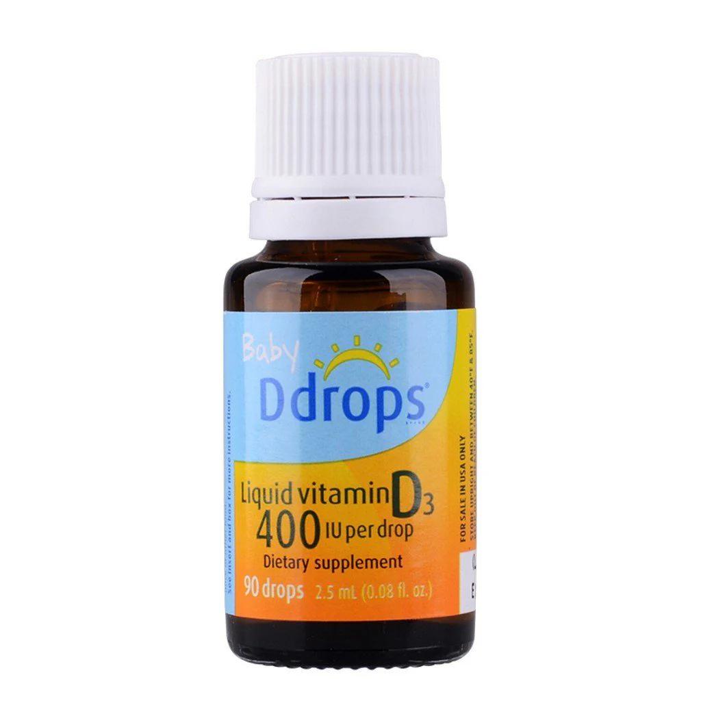 Ddrops Baby 400 IU Vitamin D 90 drops 2.5ml - Image 3