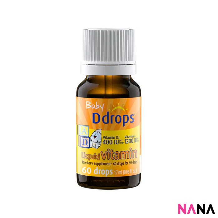 Ddrops Baby Ddrops Liquid Vitamin AD 60drops 1.7ml - Image 3