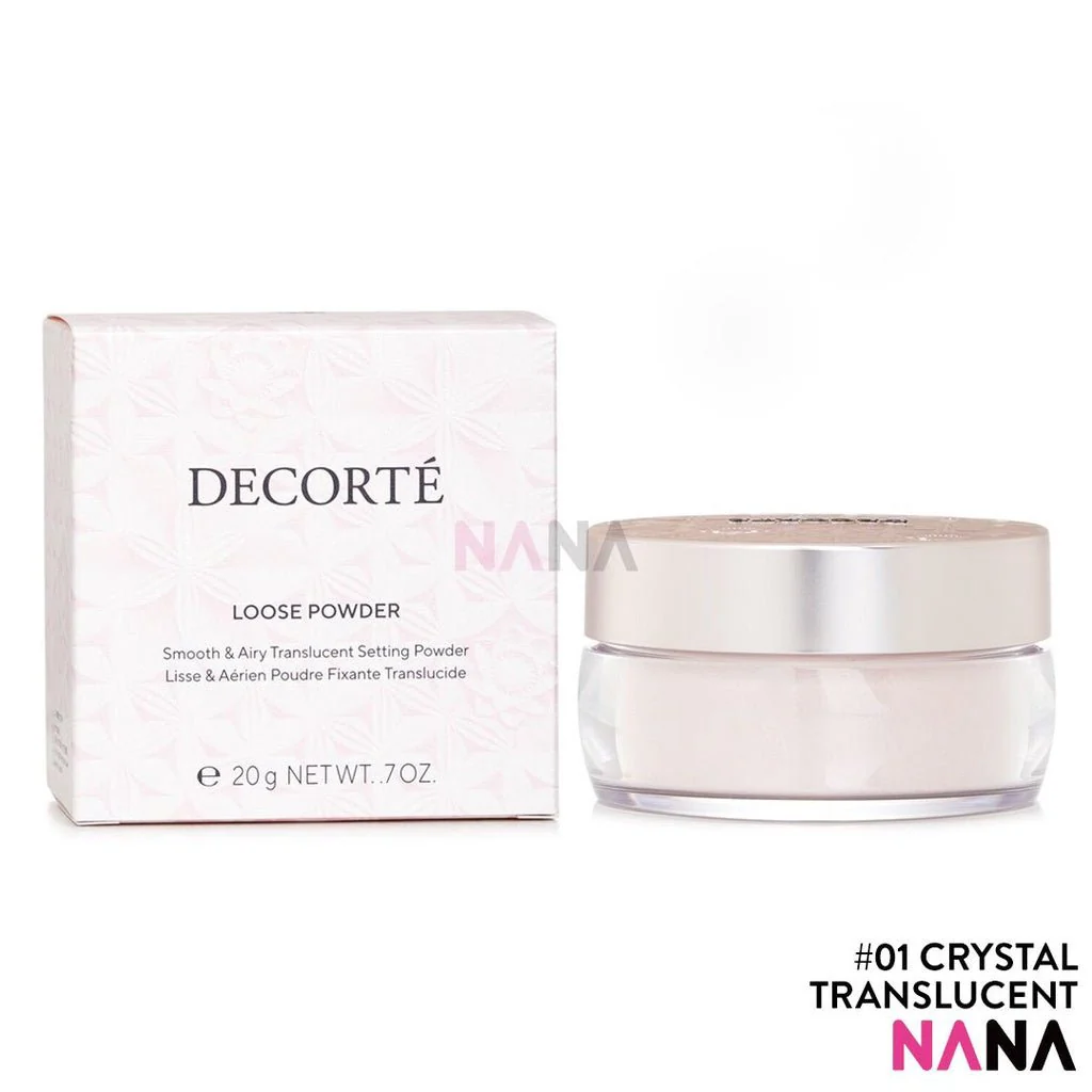 DECORTE Loose Powder 01 Crystal Translucent 20g - Image 4