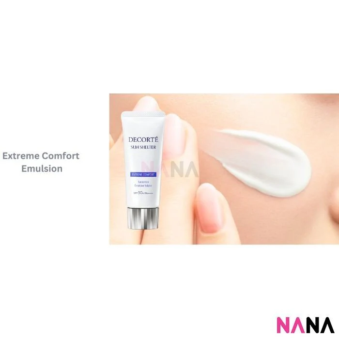 DECORTE Sun Shelter Extreme Comfort Sunscreen Emulsion Solaire SPF50+ Sample Pack (14ml x 4/2) - Image 3