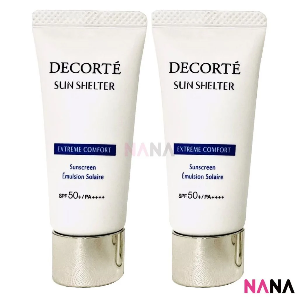 DECORTE Sun Shelter Extreme Comfort Sunscreen Emulsion Solaire SPF50+ Sample Pack (14ml x 4/2) - Image 5