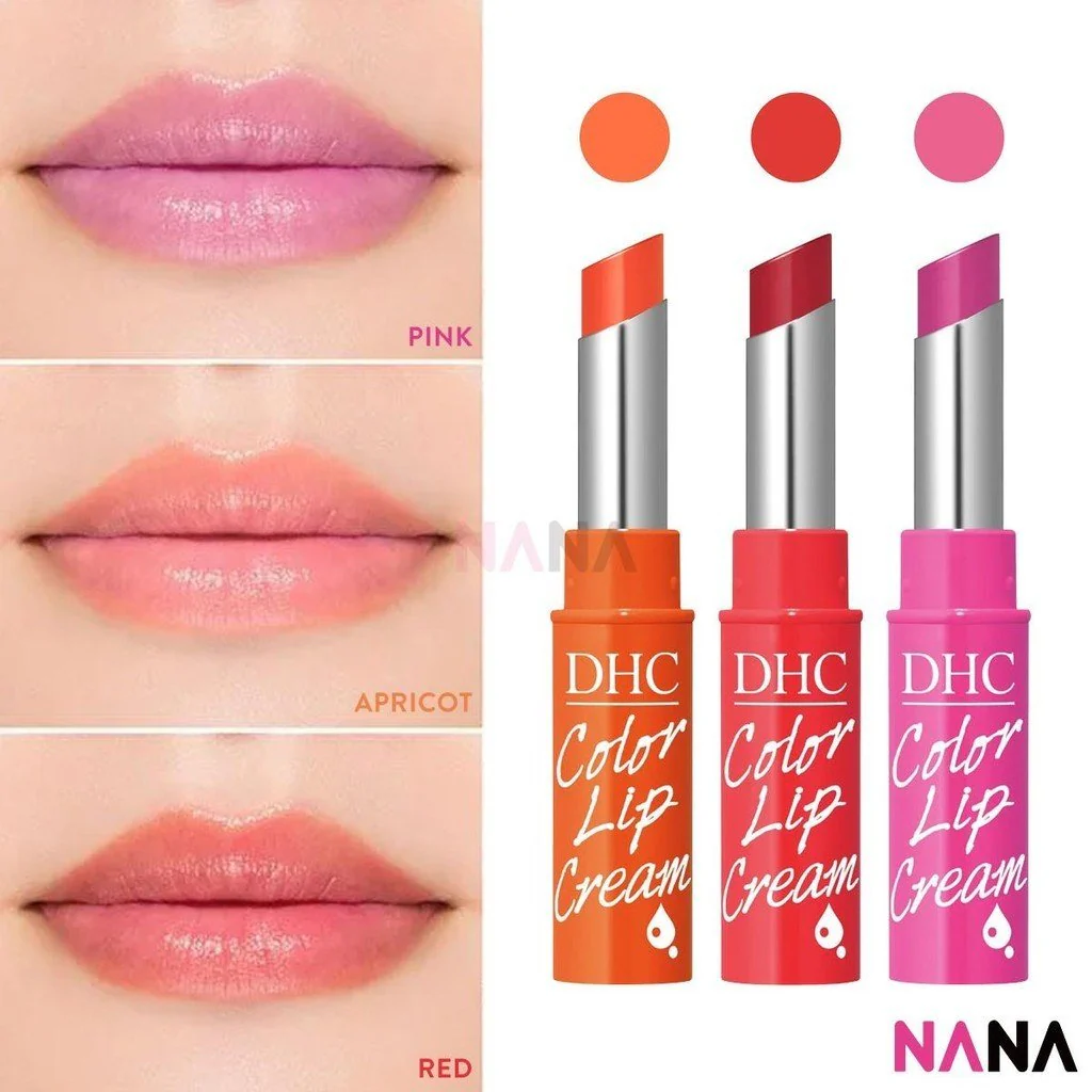 DHC Moistening Color Lip Cream - Apricot 1.5g - Image 4
