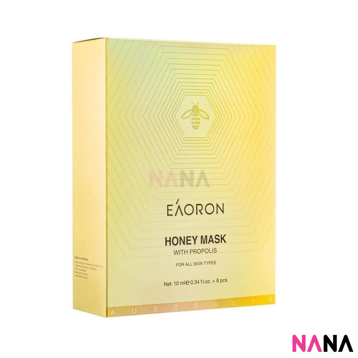 Eaoron Honey Mask with Propolis Capsule Packs (8 x 10ml Capsules/box) - Image 2