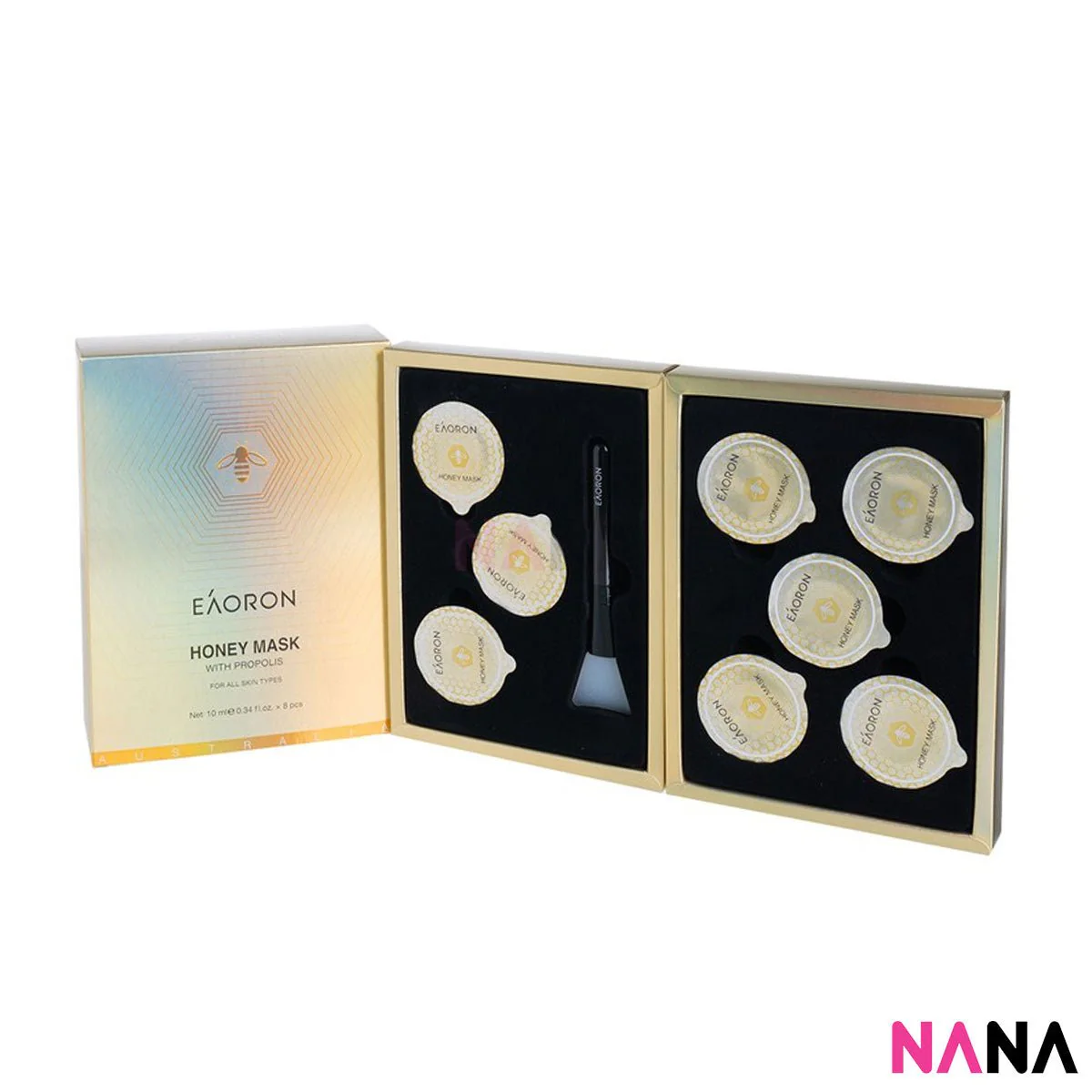 Eaoron Honey Mask with Propolis Capsule Packs (8 x 10ml Capsules/box) - Image 3
