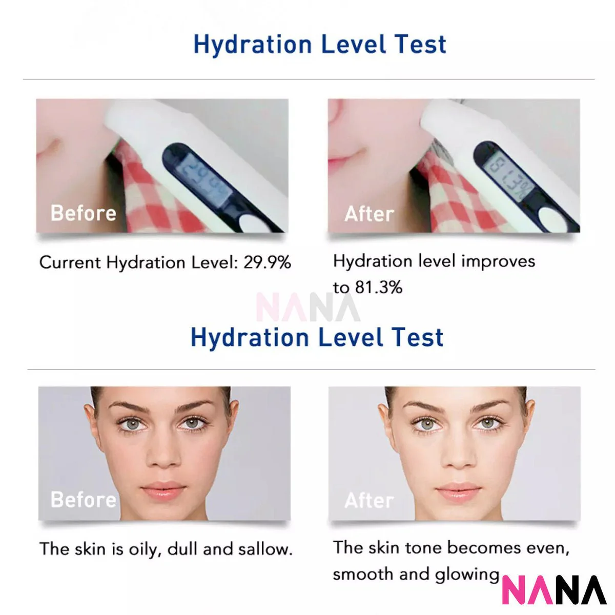 Eaoron Hyaluronic Acid Collagen Hydrating Face Mask (5 Sheets/ Box) - Image 4