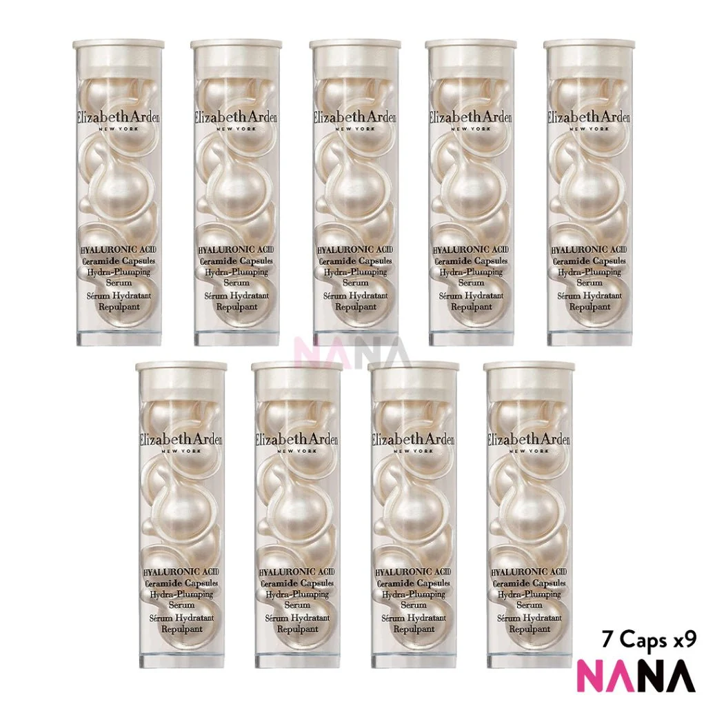 Elizabeth Arden Hyaluronic Acid Ceramide Capsules Hydra-Plumping Serum Sample Pack (7 Capsules x 9/6/3) - Image 5