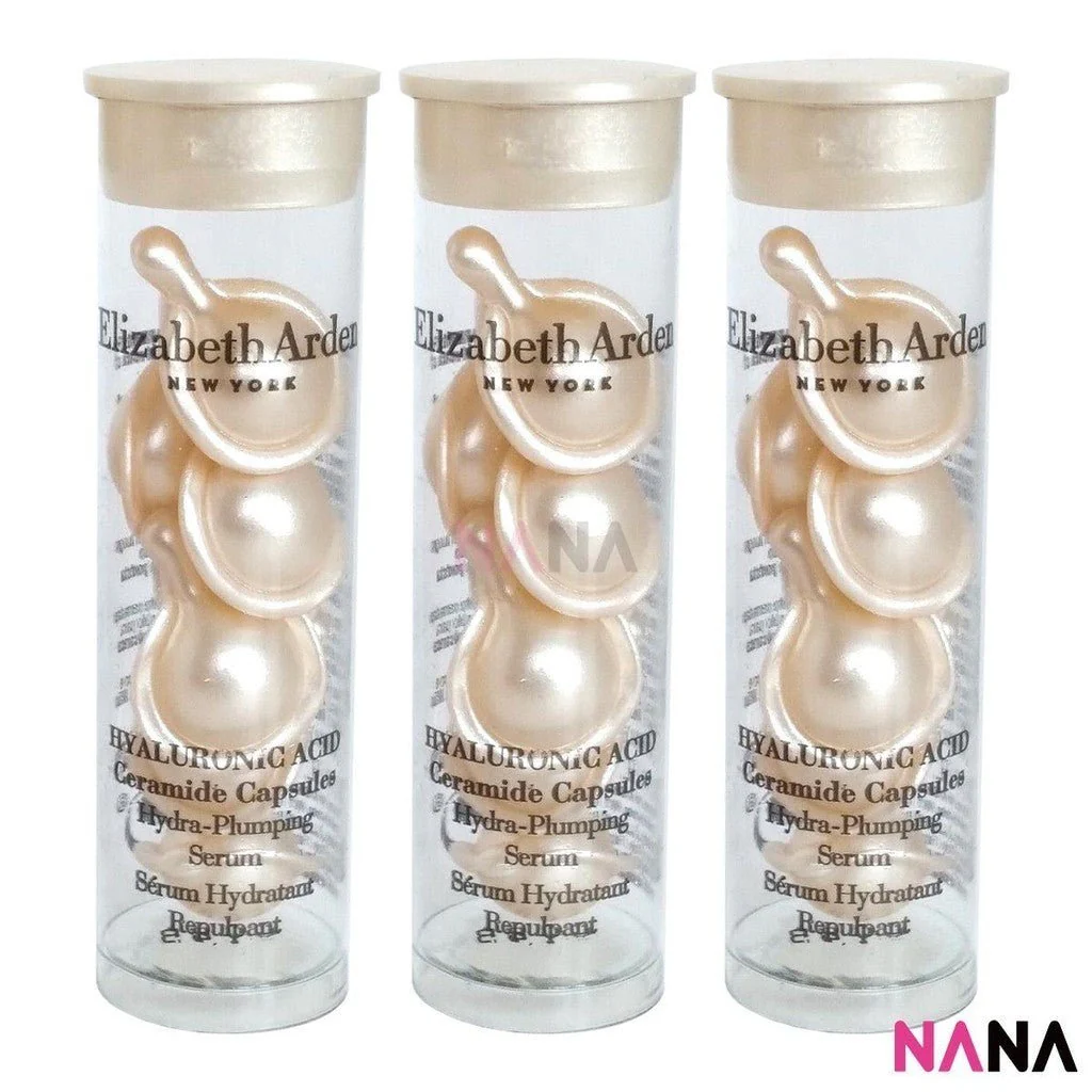 Elizabeth Arden Hyaluronic Acid Ceramide Capsules Hydra-Plumping Serum Sample Pack (7 Capsules x 9/6/3) - Image 7