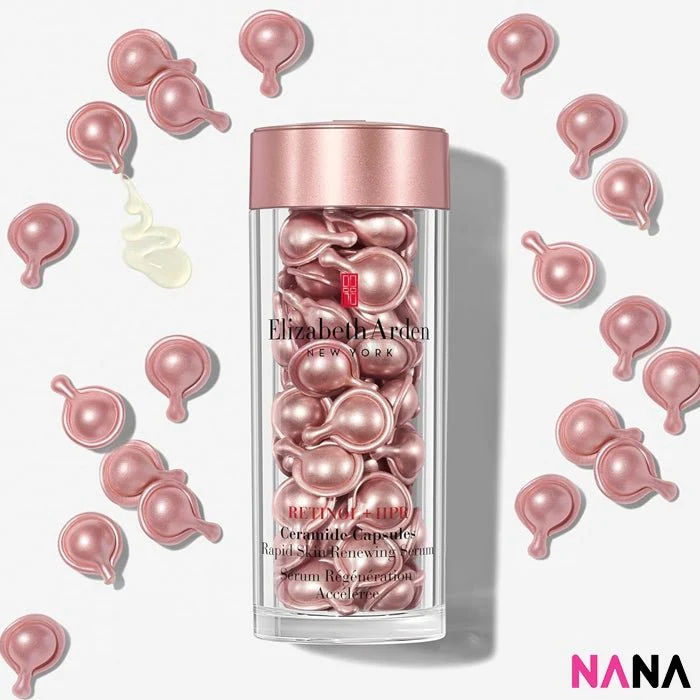 Elizabeth Arden Retinol + HPR Ceramide Capsules Rapid Skin Renewing Serum 90 capsules - Image 7