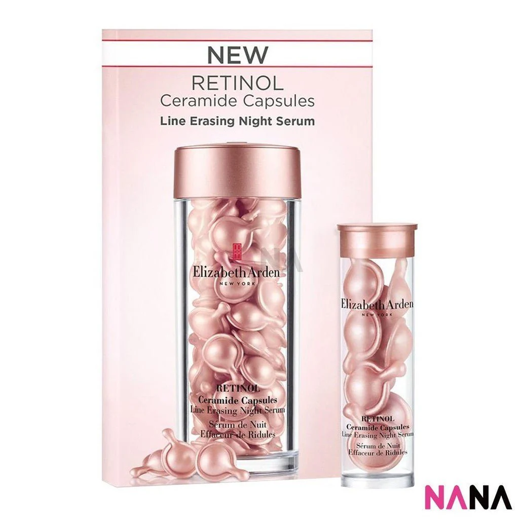 Elizabeth Arden Retinol Ceramide Capsules Line Erasing Night Serum Sample Pack (7 Capsules x 9/6/3) - Image 2