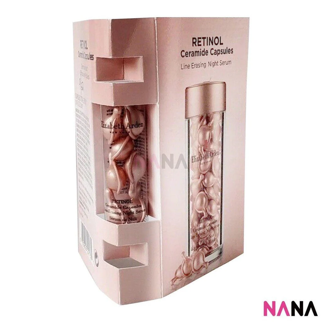 Elizabeth Arden Retinol Ceramide Capsules Line Erasing Night Serum Sample Pack (7 Capsules x 9/6/3) - Image 3
