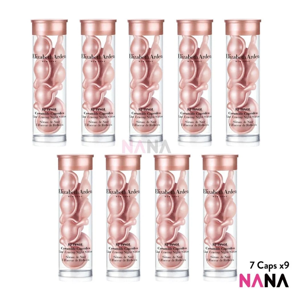Elizabeth Arden Retinol Ceramide Capsules Line Erasing Night Serum Sample Pack (7 Capsules x 9/6/3) - Image 5