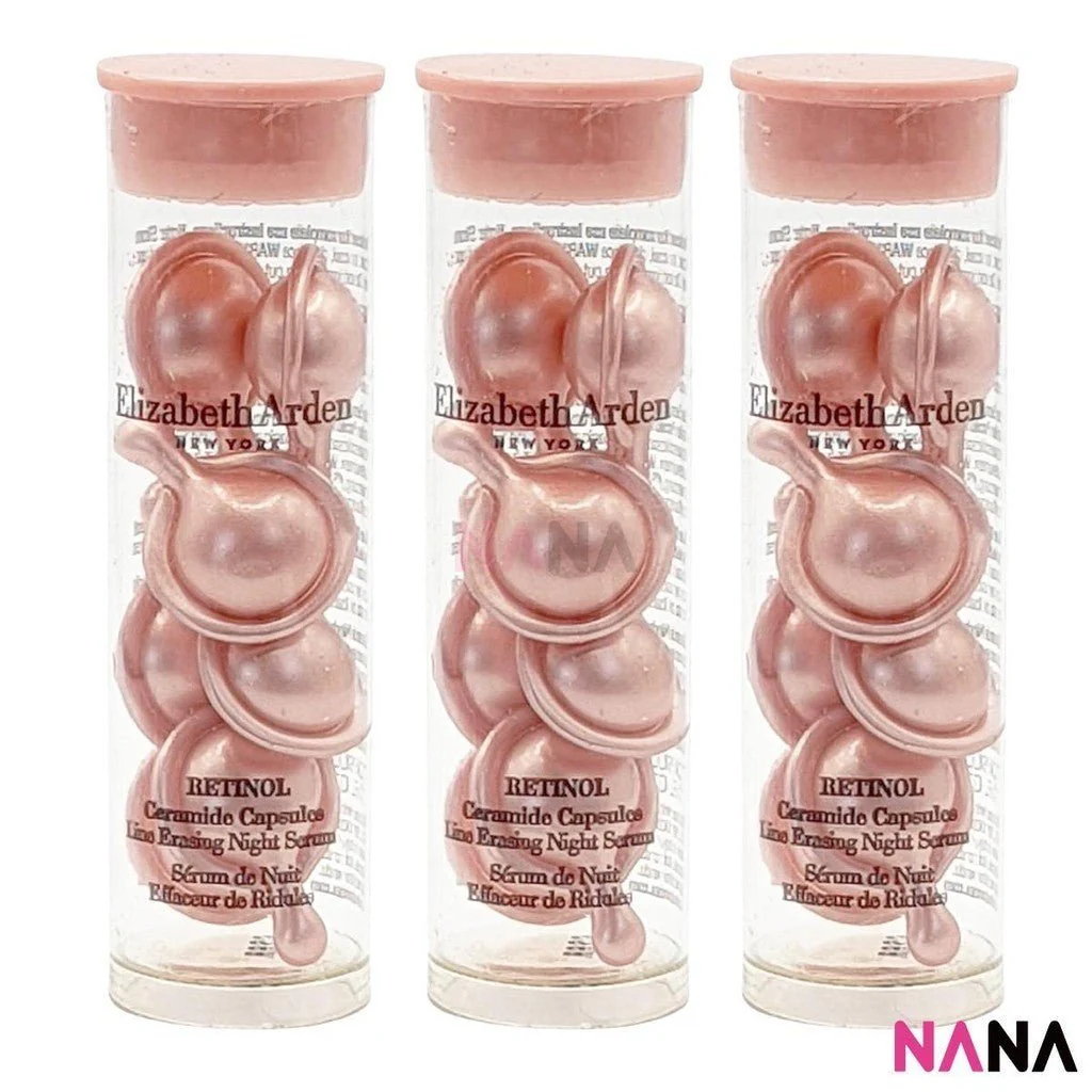 Elizabeth Arden Retinol Ceramide Capsules Line Erasing Night Serum Sample Pack (7 Capsules x 9/6/3) - Image 7