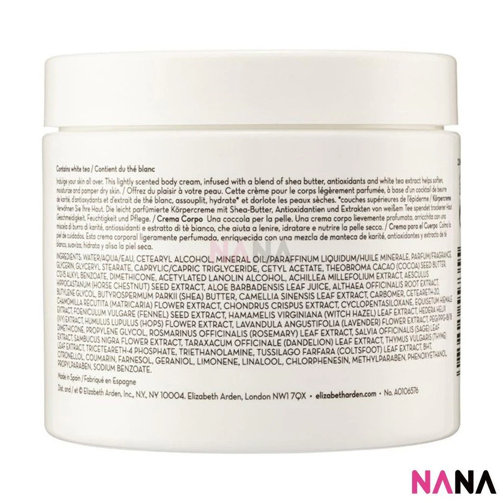 Elizabeth Arden White Tea Pure Indulgence Body Cream 400ml - Image 3