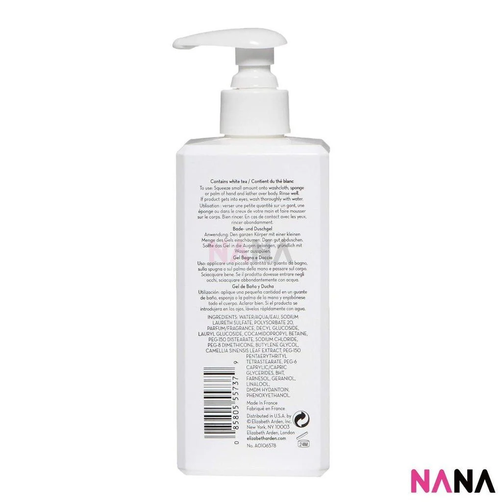 Elizabeth Arden White Tea Pure Indulgence Shower Gel 390ml - Image 3