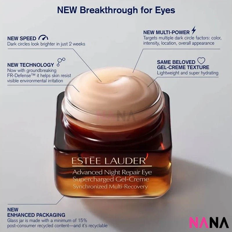 Estee Lauder Advanced Night Repair Eye Supercharged Gel-Creme Synchronized Multi-Recovery Eye Cream 15ml (2pcs) - Image 5