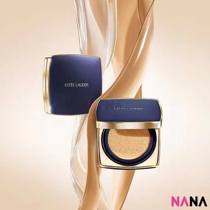 Estee Lauder Double Wear Soft Glow Matte Cushion Makeup SPF 45/PA+++ & Refill 1C0 12g + 12g - Image 4
