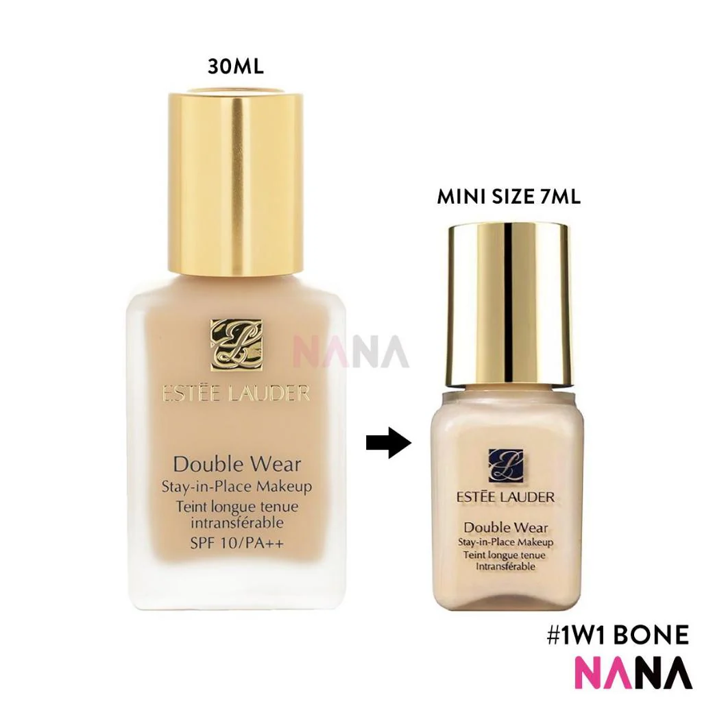 Estee Lauder Double Wear Stay-In-Place Makeup SPF10 PA++ #1W1 BONE Sample Pack (7ml x 4/2) - Image 2