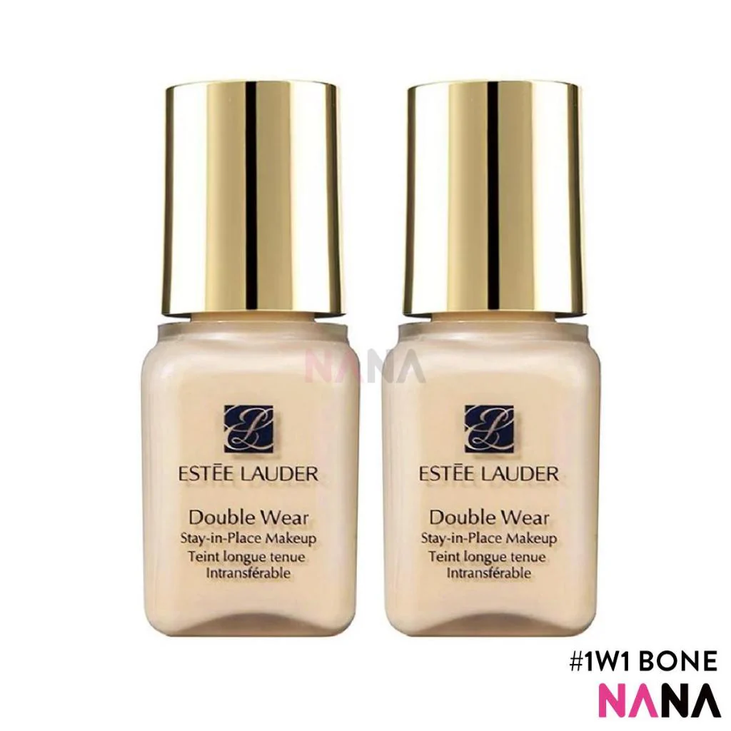 Estee Lauder Double Wear Stay-In-Place Makeup SPF10 PA++ #1W1 BONE Sample Pack (7ml x 4/2) - Image 5