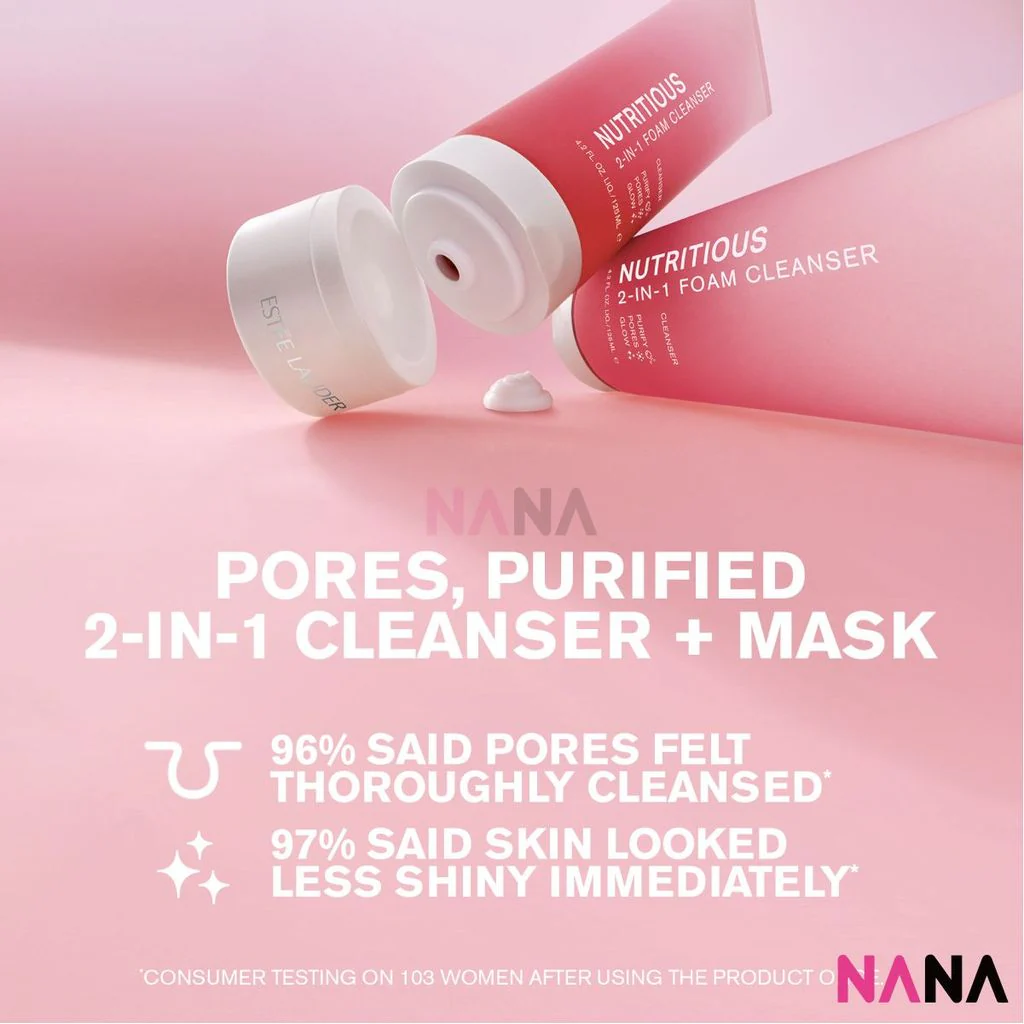 Estée Lauder Nutritious 2-in-1 Foam Cleanser 60ml - Image 3