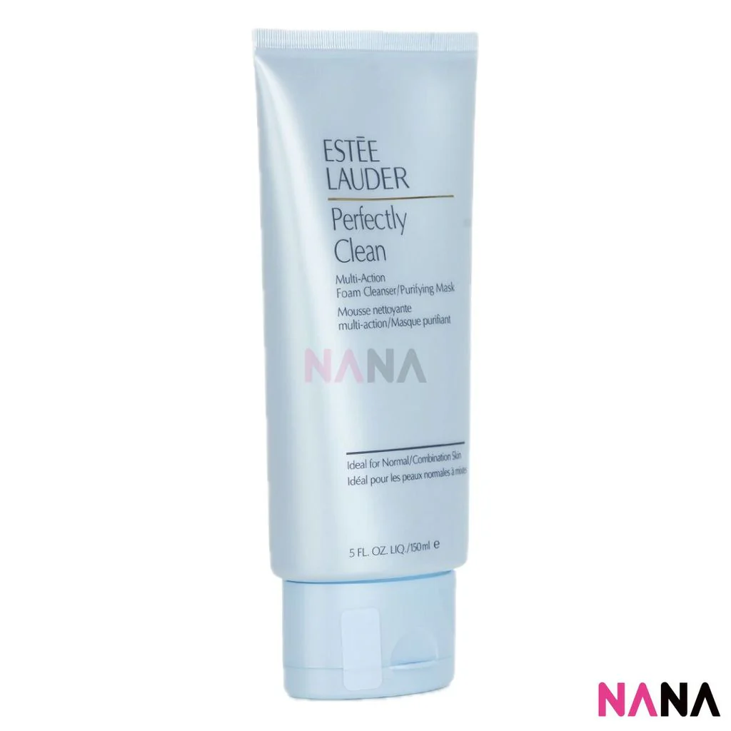 ESTEE LAUDER Perfectly Clean Multi-Action Foam Cleanser/Purifying Mask 150ml - Image 2