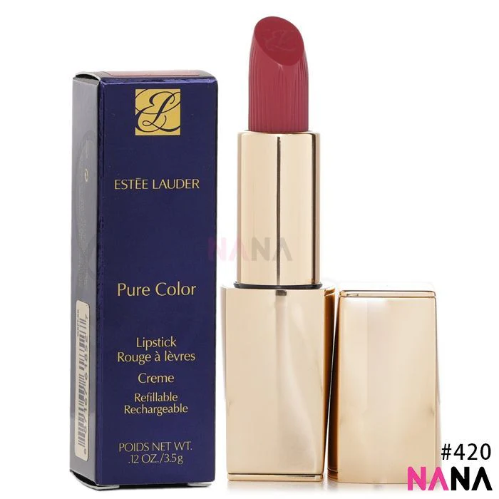 ESTEE LAUDER Pure Color Matte Lipstick 3.5g [#333 / #420] - Image 6