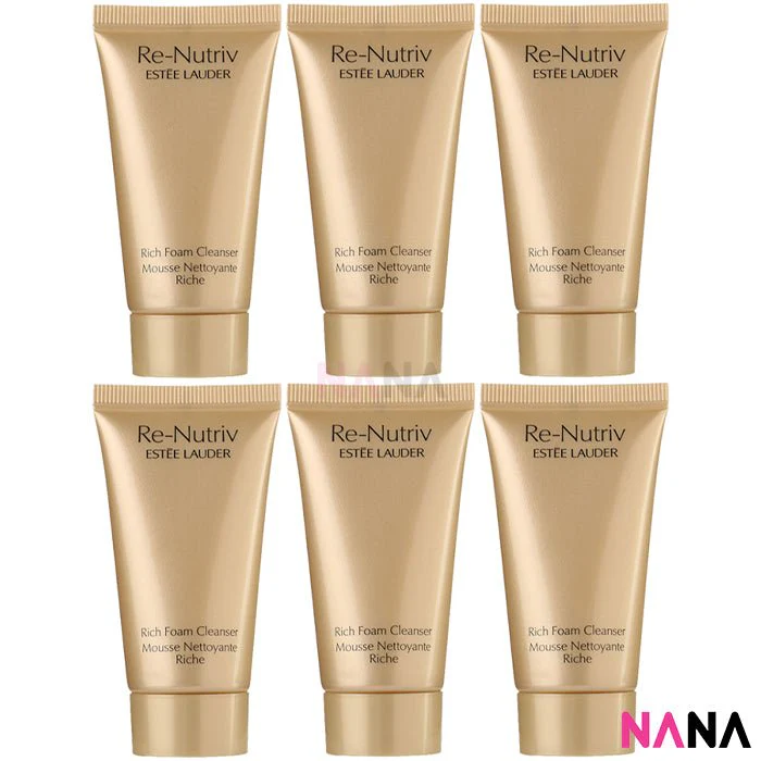 Estee Lauder Re-Nutriv Rich Foam Cleanser Sample Pack (30ml x 6/3) - Image 4
