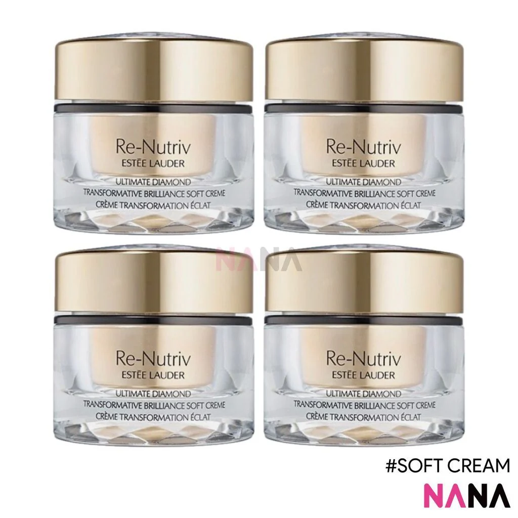 Estée Lauder Re-Nutriv Ultimate Diamond Transformative Brilliance Soft Crème Sample Pack (15ml x 4/2) - Image 4