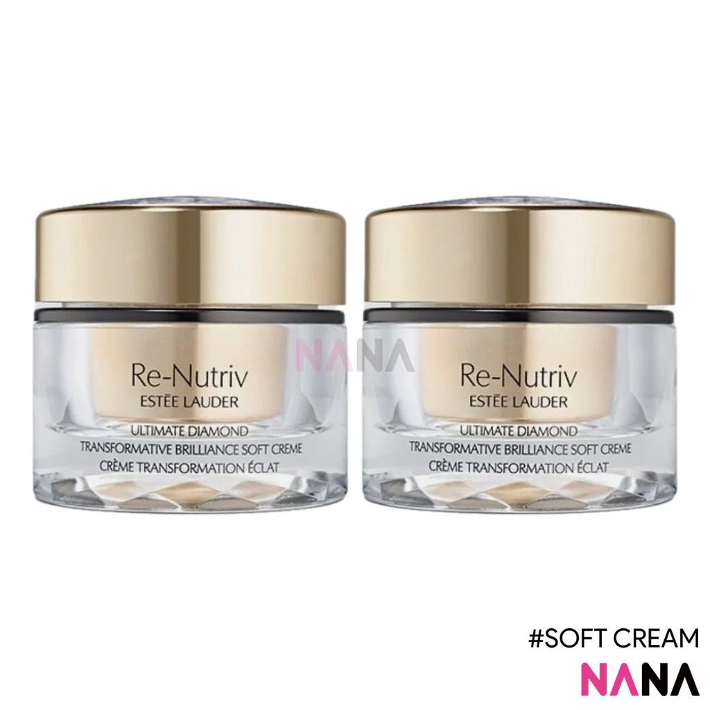 Estée Lauder Re-Nutriv Ultimate Diamond Transformative Brilliance Soft Crème Sample Pack (15ml x 4/2) - Image 5