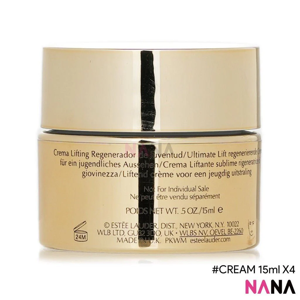 Estée Lauder Re-Nutriv Ultimate Lift Regenerating Youth Creme Sample Pack (15ml x 2/4) - Image 4