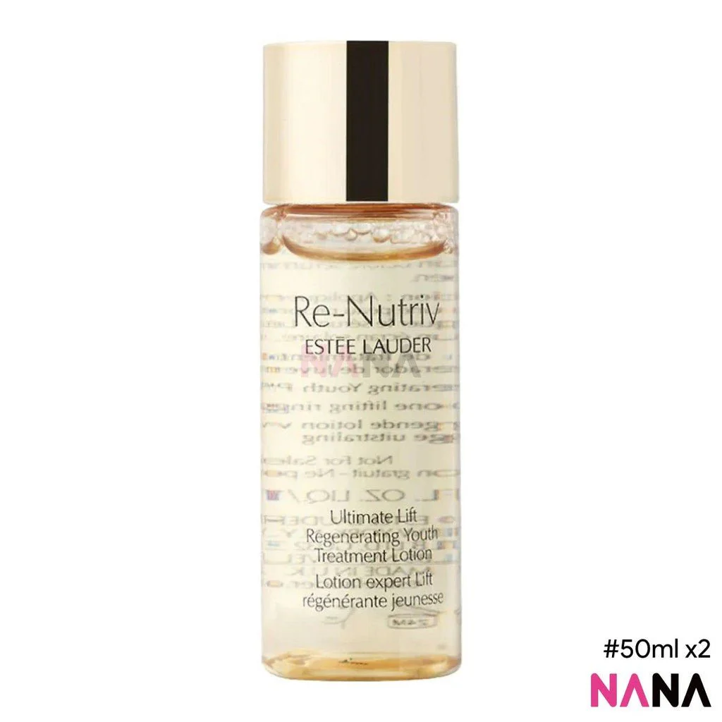 Estée Lauder Re-Nutriv Ultimate Lift Regenerating Youth Treatment Lotion Sample Pack (50ml x 2/4) - Image 2