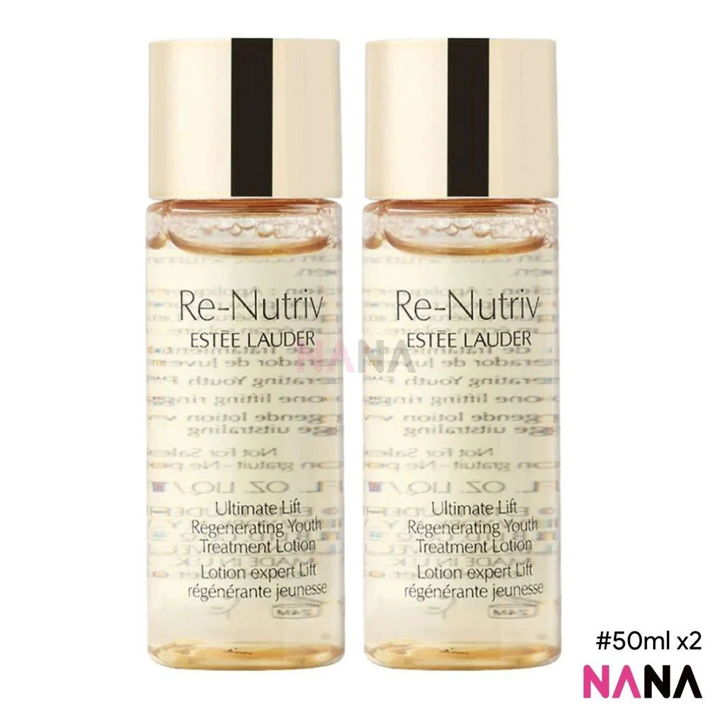 Estée Lauder Re-Nutriv Ultimate Lift Regenerating Youth Treatment Lotion Sample Pack (50ml x 2/4) - Image 5