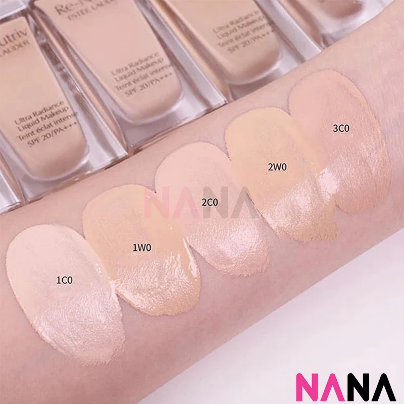 ESTEE LAUDER Re-Nutriv Ultra Radiance Liquid Makeup SPF20/PA+++ 30ml [#1C0 Cool Porcelain, #2C0 Cool Vanilla] - Image 4