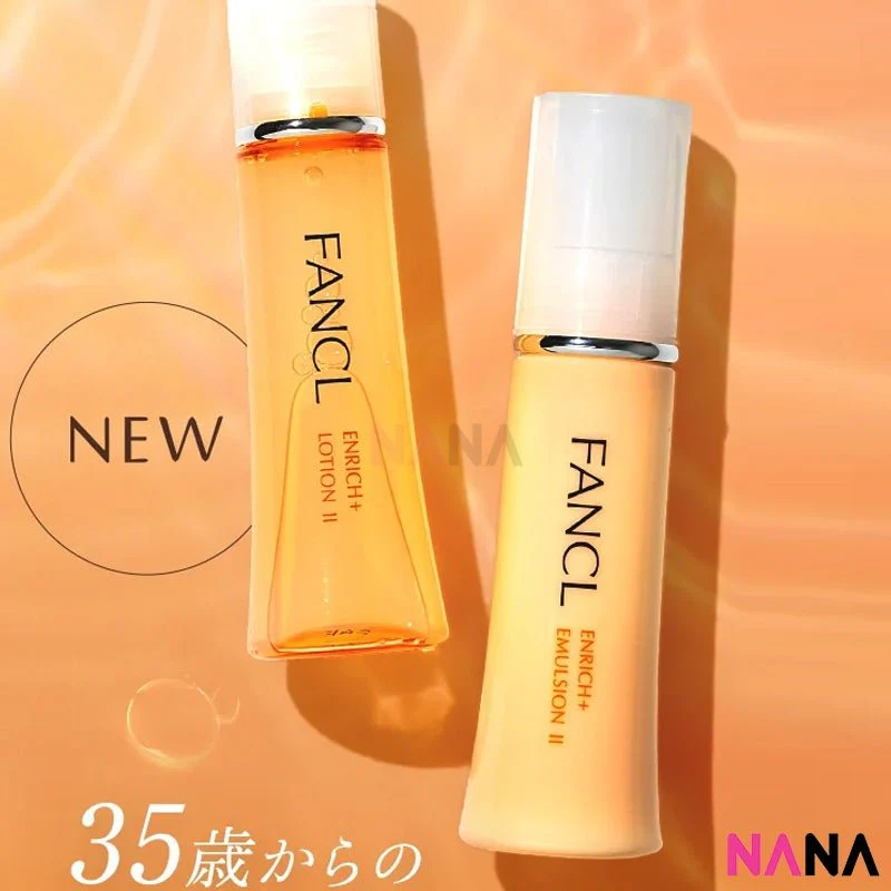 Fancl Enrich+ Set (Lotion + Emulsion) <II> (30ml + 30ml) - Image 4