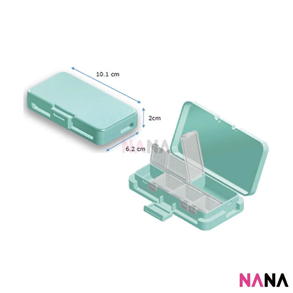 FANCL Portable Pillbox - Mint Green - Image 3