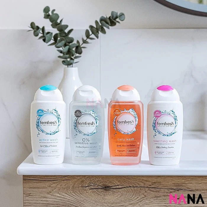 FEMFRESH Intimate Skin Care 0% Sensitive Wash 250ml - Image 3