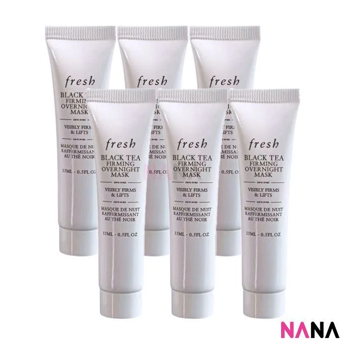 Fresh Black Tea Firming Overnight Mask Sample Pack (15ml x6/3) - Image 4