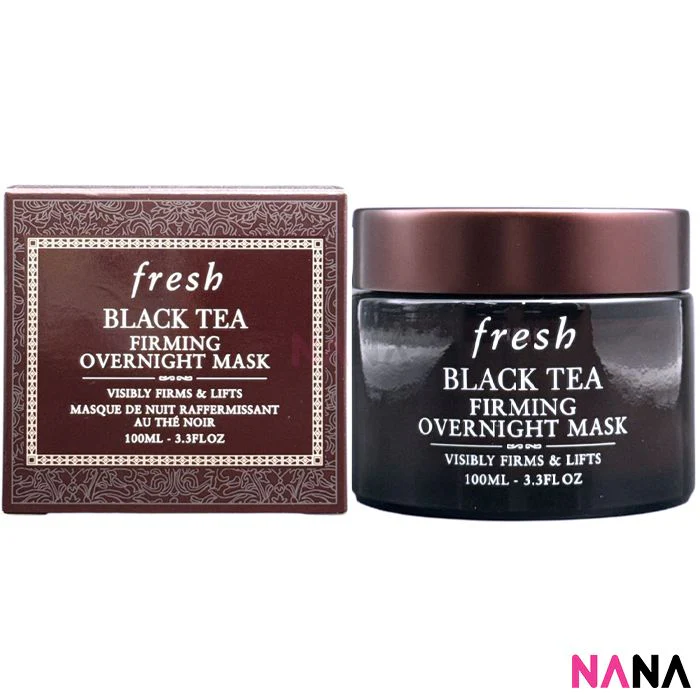 Fresh Black Tea Mask Set (Black Tea Instant Perfecting Mask 100ml + Black Tea Firming Overnight Mask 100ml) - Image 2