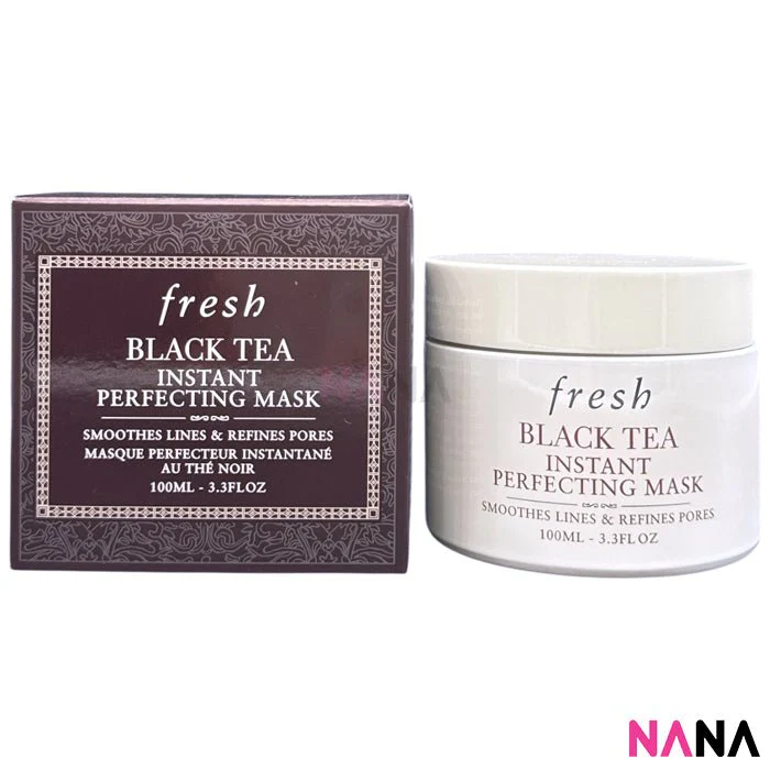 Fresh Black Tea Mask Set (Black Tea Instant Perfecting Mask 100ml + Black Tea Firming Overnight Mask 100ml) - Image 3