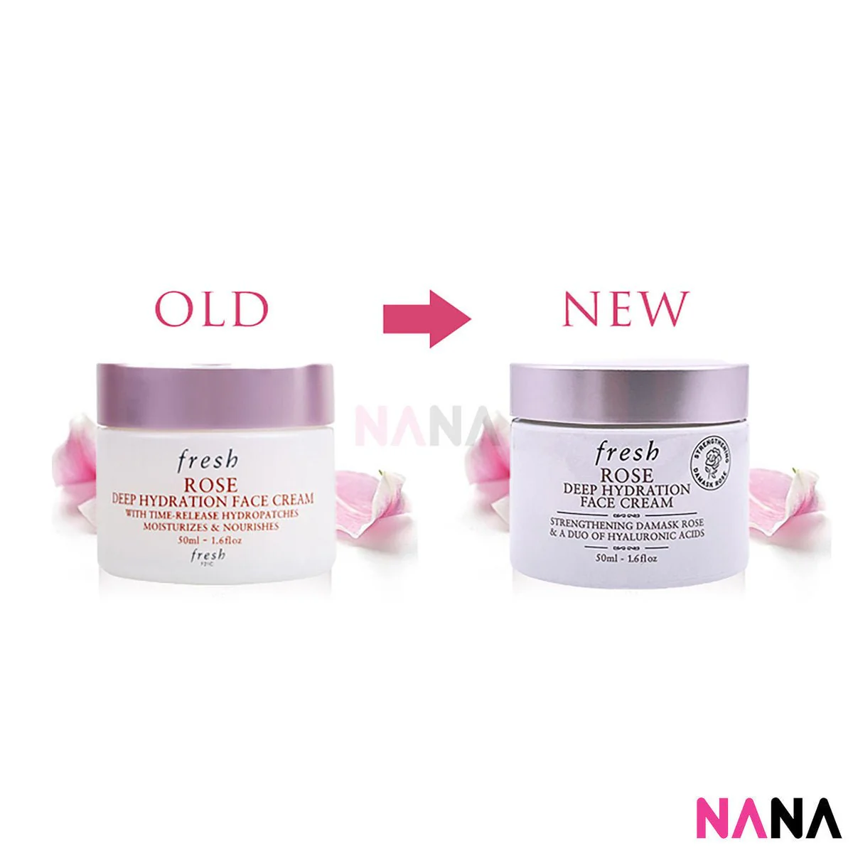 Fresh Rose Deep Hydration Face Cream 50ml - Image 3