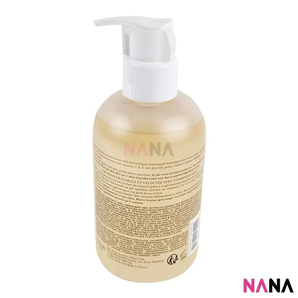 FRESH Rose Morning Body & Hand Wash 300ml - Image 3