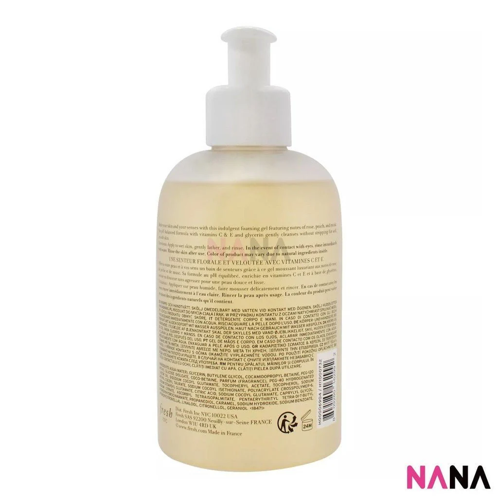 FRESH Rose Morning Body & Hand Wash 300ml - Image 4