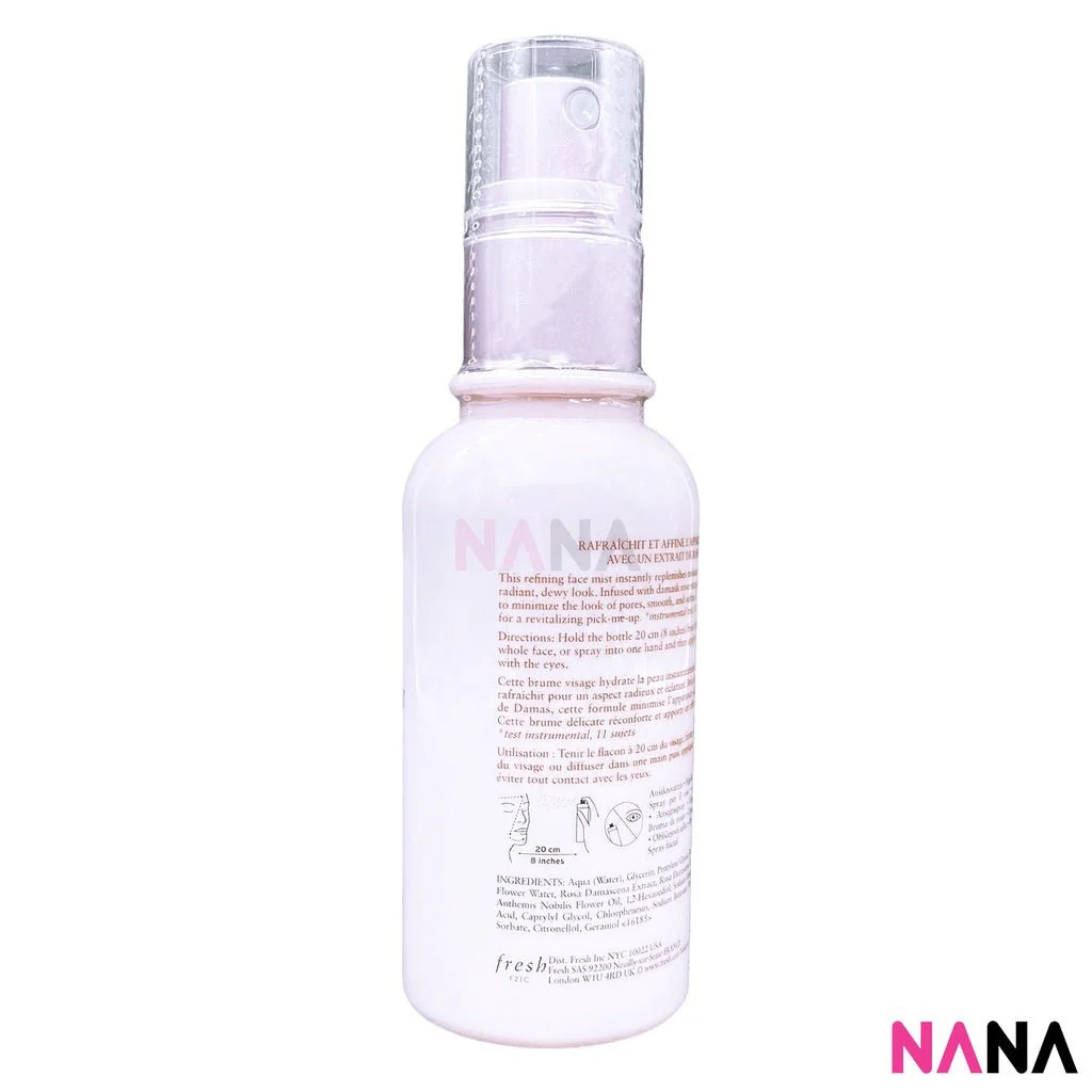Fresh Rose Pore-Minimizing Hydration Mist 100ml - Image 2