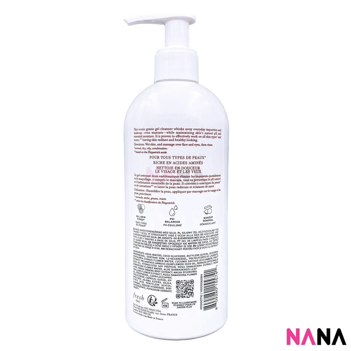 Fresh Soy Face Cleanser 400ml (Jumbo Size) - Image 2